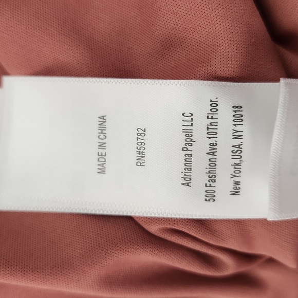 NWOT Adrianna Papell candy striped blouse dress - Picture 14 of 15